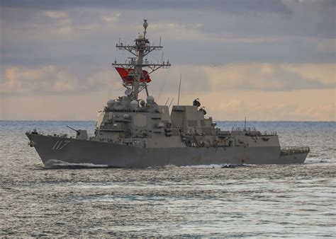 Uss Paul Ignatius Ddg 117 With Forward Ciws And Rear Searam Installed