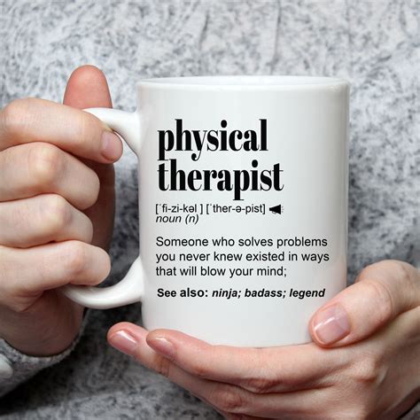 Physical Therapist T Mug L Pt Physiotherapist L For Etsy Ts