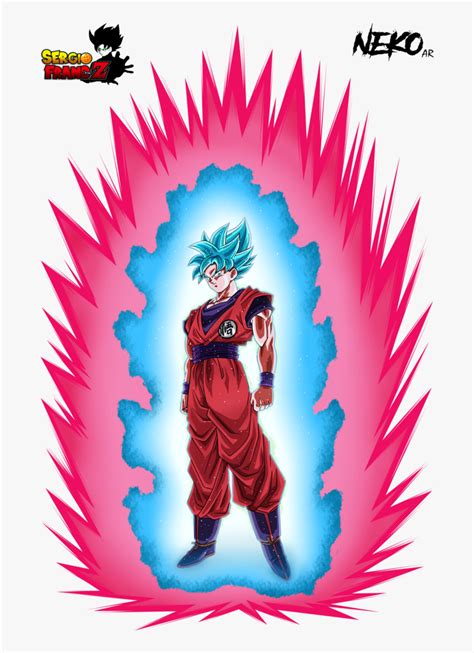Dragon Ball Super Goku Ssj Blue Kaioken Hd Png Download Transparent