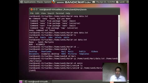 Dasar Command Ubuntu Youtube