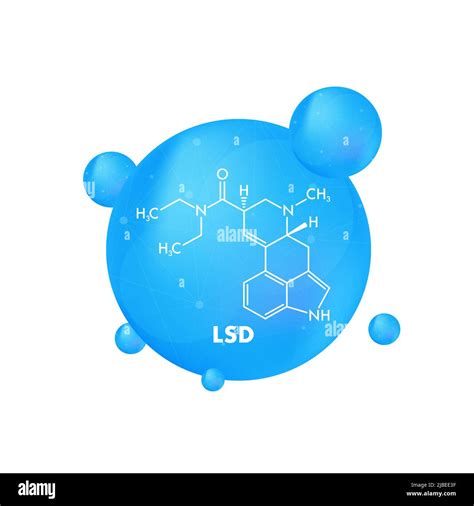 Chemistry Chemical Formula Lsd Stock Vector Images Alamy