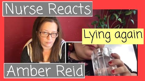 nurse reacts to amber reid what i ate in a day youtube