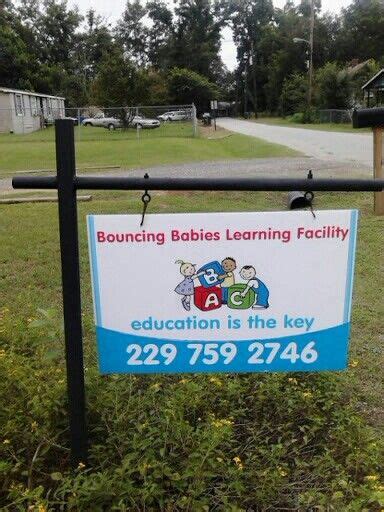 Daycare Sign Daycare Sign Baby Learning Education Is