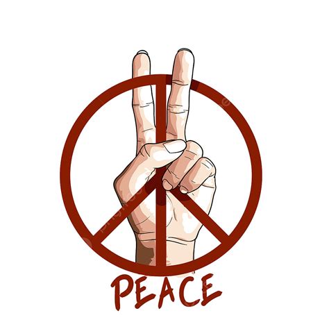 Peace Sign Hand Clipart Transparent Png Hd Hand In Peace Sign 2