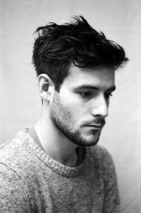 Wavy hair men bring out that classy but boyish looks in men. 60 Men's Medium Wavy Hairstyles - Manly Cuts With Character