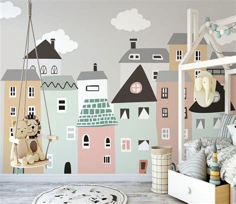 40 Lovely Kids Room Wallpaper Design Ideas That Everyone Will Like It