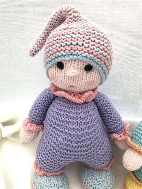 My First Cuddly Doll Knitting Pattern By Pat Alinejad Gypsycream