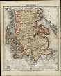 Duchy of Schleswig Germany Denmark region 1867 Meyer detailed nice ...