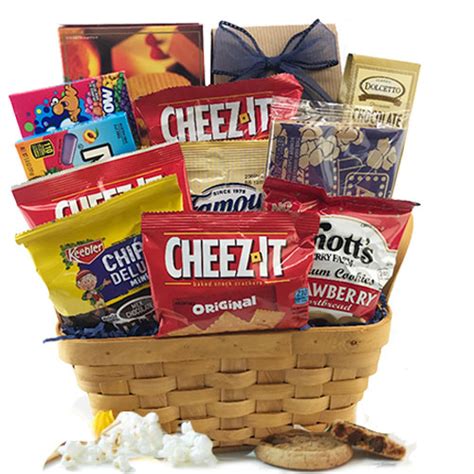 Snack T Baskets For The Fun Of It Snack T Basket Diygb