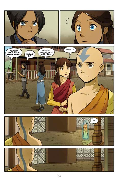 Read Comics Online Free Avatar The Last Airbender Comic Book Issue 007 Page 35 Avatar The