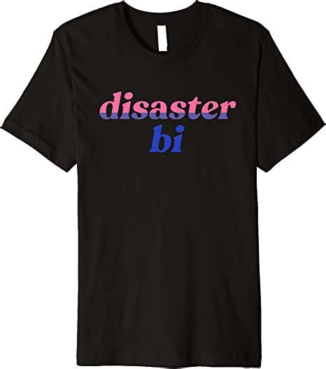 Amazon Com Disaster Bi Funny Lgbtqia Bisexual Pride Flag Meme Premium