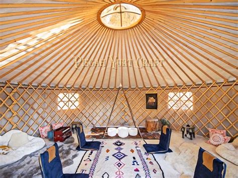 20 Yurt Traditionally Framed By Pisgah Yurt Craft Base Etsy