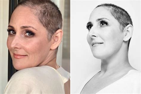 ricki lake shows off shaved head as she reveals hair loss made her suicidal
