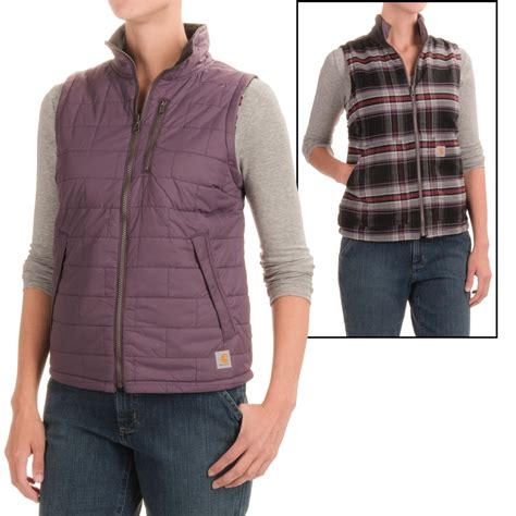 Carhartt Amoret Quilted Reversible Vest Water Resistant Factory