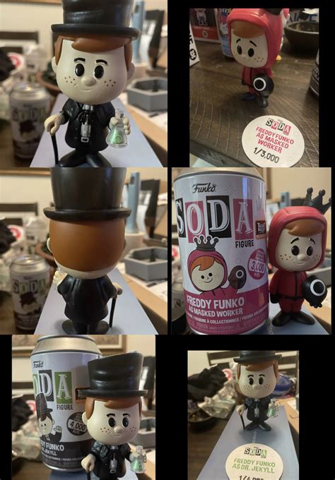 Sodascape🥤 On Twitter Closer Look At Dr Jekyll And Squid Games Masked Worker Freddy Funko Sodas