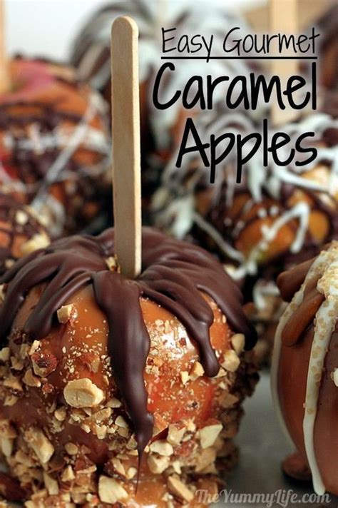Make Easy Caramel Apples With A Gourmet Flair Recipe Gourmet