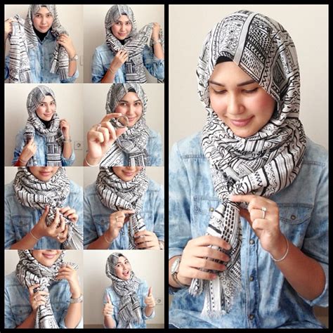 Tutorial Hijab Pashmina Simple Tanpa Jarum Paling Keren Ratna Ayu Lestari