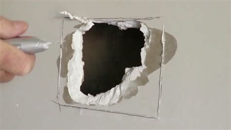 🏠 How To Repair Drywall And Fix A Large Hole In The Plaster Wall The