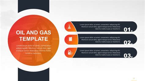 Creative Oil And Gas Presentation Free Powerpoint Template
