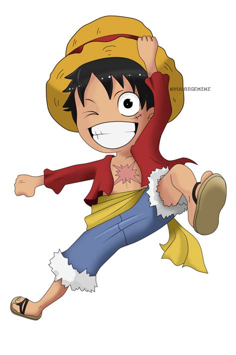 Monkey D Luffy Chibi By Kanokawa On Deviantart