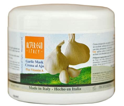alter ego garlic mask hot oil treatment with garlic size 33 8 oz liter