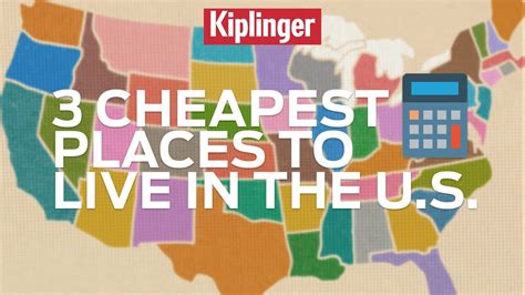How did we determined the happiest places to live in illinois? 3 Cheapest Places to Live in the U.S. - YouTube