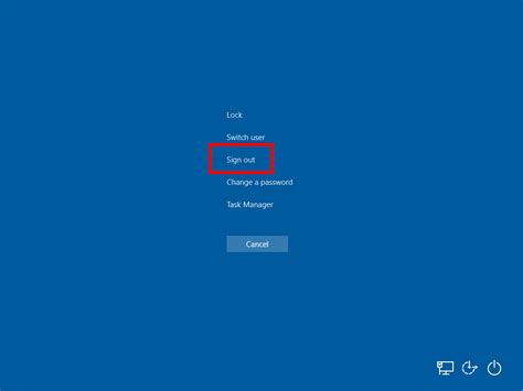 All Ways To Sign Out From Windows 10