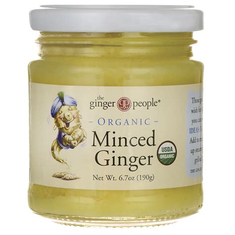 Ginger People Organic Minced Ginger 190 Grams