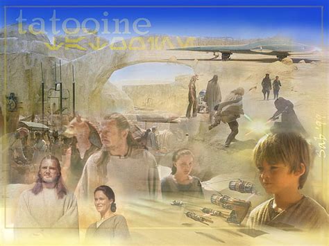 Tatooine Qui Gon Pod Racer Padme Sith Jar Jar Anakin Hd