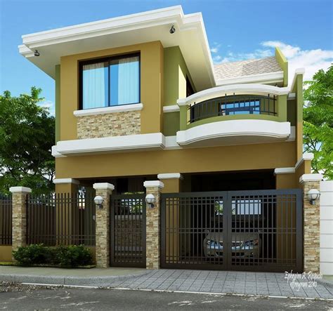 Storey Modern House Designs Philippines Bahay Ofw House Plans 178457