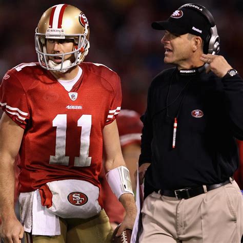 Nfl Rumors Alex Smith Jim Harbaugh Need To Work A Few Things Out News Scores Highlights