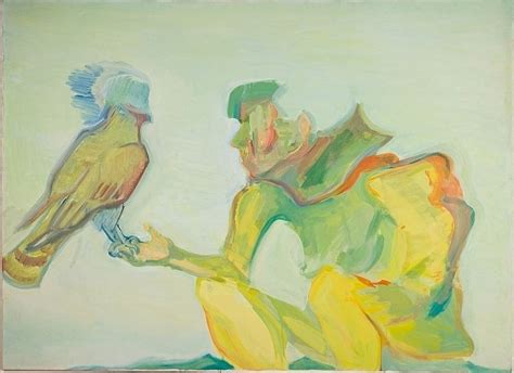 Maria Lassnig Die Falknerin Collection Museum Für Gegenwartskunst