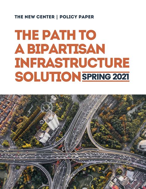 The New Center The Path To A Bipartisan Infrastructure Solution