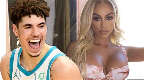 lamelo ball invites smokin hot 32 year old ig model ana montana to charlotte to watch his game