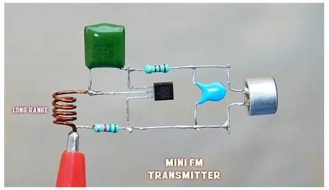 long range radio transmitter circuit diagram