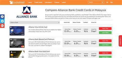 Alliance data improves customer experience with reissue of victoria's secret credit. Compare Alliance Bank Credit Cards in Malaysia