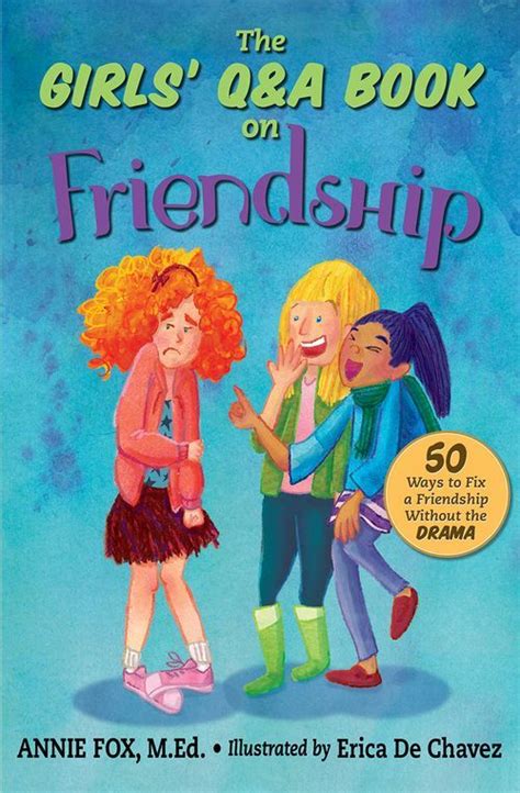 Book Review Girls Qanda Book On Friendship — Encourage Play