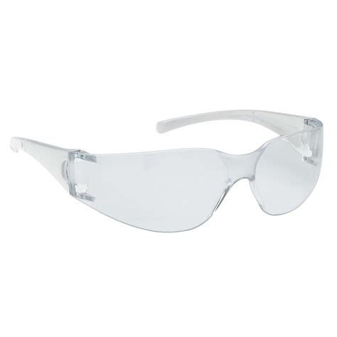 kleenguard™ v10 element™ visitor safety glasses 25627 clear lenses clear frame unisex for