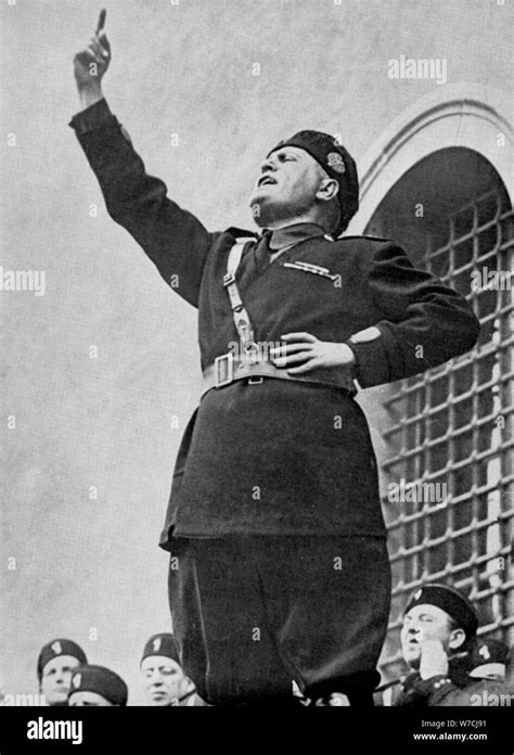Fascist Youth Mussolini Black And White Stock Photos And Images Alamy