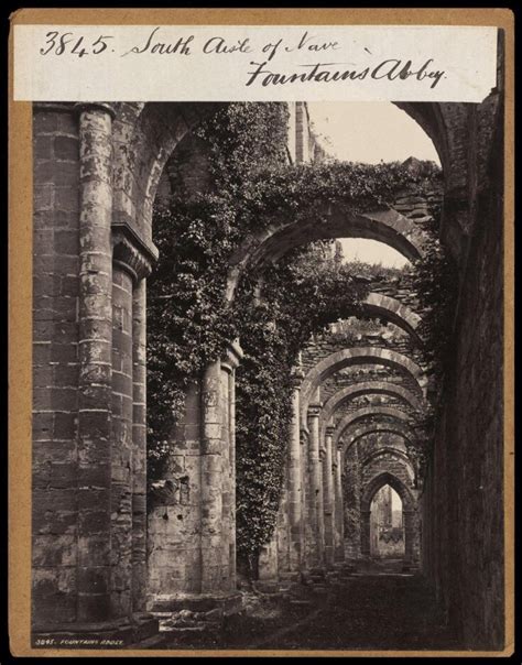 South Aisle Of Nave Fountains Abbey Francis Frith Vanda Explore The