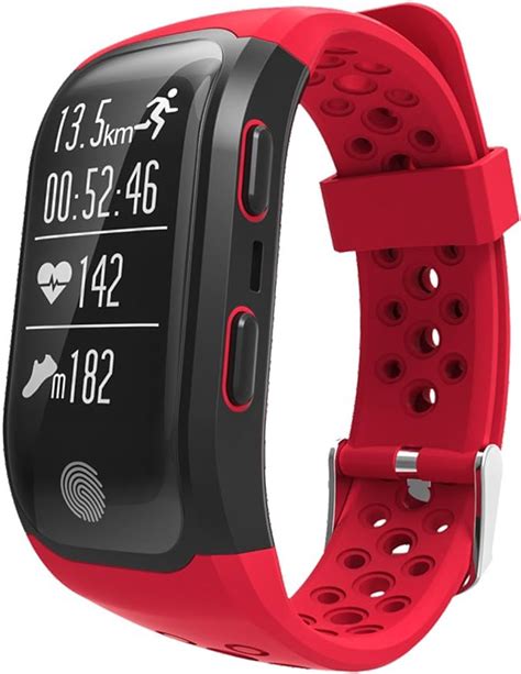 Gps Sports Watch Waterproof Fitness Tracker Heart Rate Monitor Bluetooth Smart