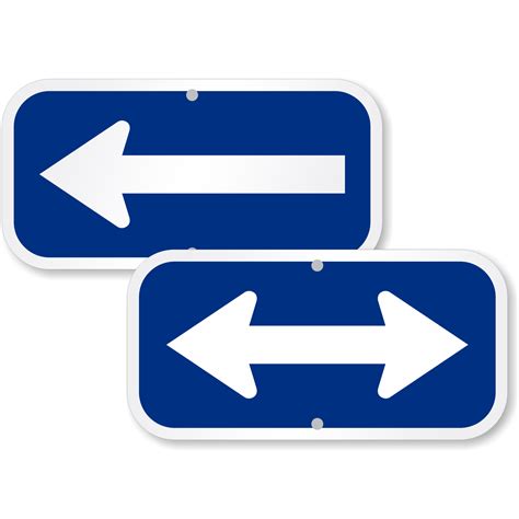 Downwards Right Arrow Supplemental Parking Sign Blue