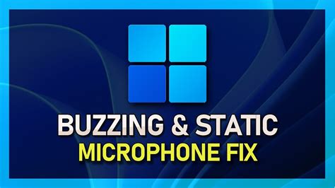 Windows How To Remove Buzzing Static Noise From Microphone Youtube