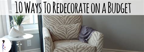 10 Ways To Redecorate On A Budget Catchyfreebies