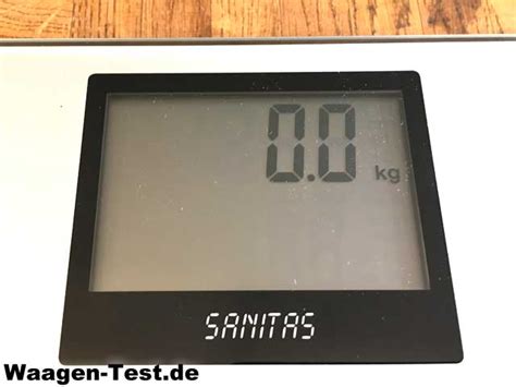 Ebenfalls der preis ist für die angeboteten qualitätsstufe überaus. sanitas-sbf-70-diagnosewaage-display - Waagen-Test.de