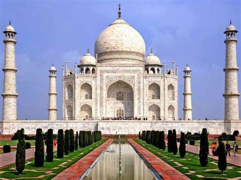 Taj Mahal Mausoleum Agra India