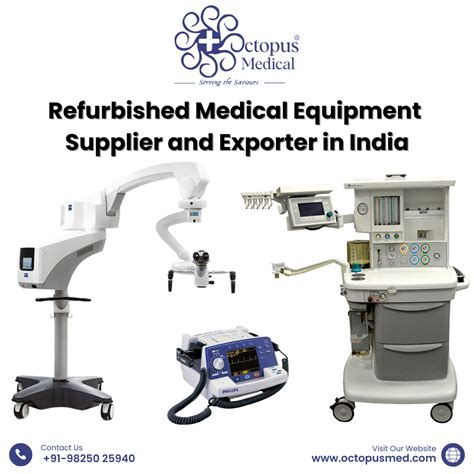 Refurbished Medical Equipment Supplier And Exporter In India