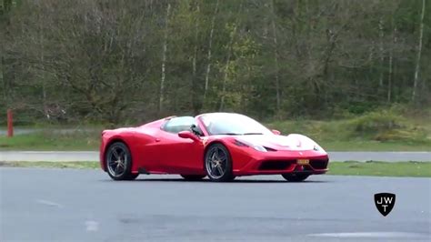Ferrari 458 Speciale Aperta Drag Races Video Picture And Video Top