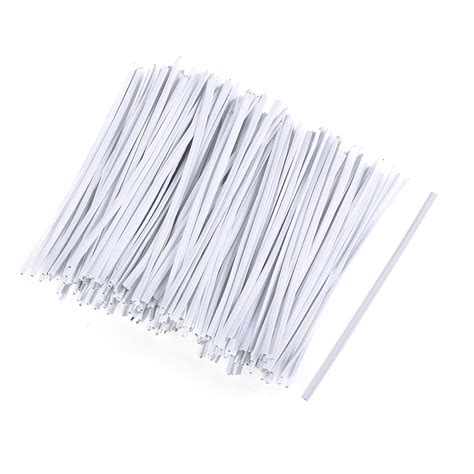 Inch Paper Twist Ties Long Stronger Cable Ties White Pcs