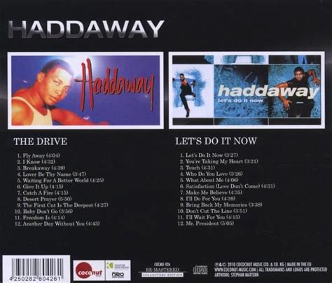 Collectors Edition The Drive And Lets Do It Now Von Haddaway Auf Audio